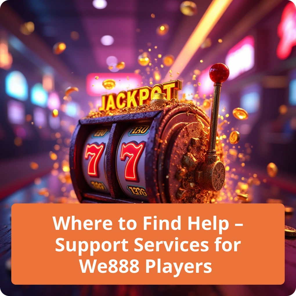 Where to Find Help – Support Services for W888 Players
